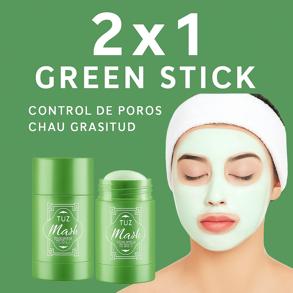 GreenStick Herbal dúo - Limpieza natural Anti-oleosidad